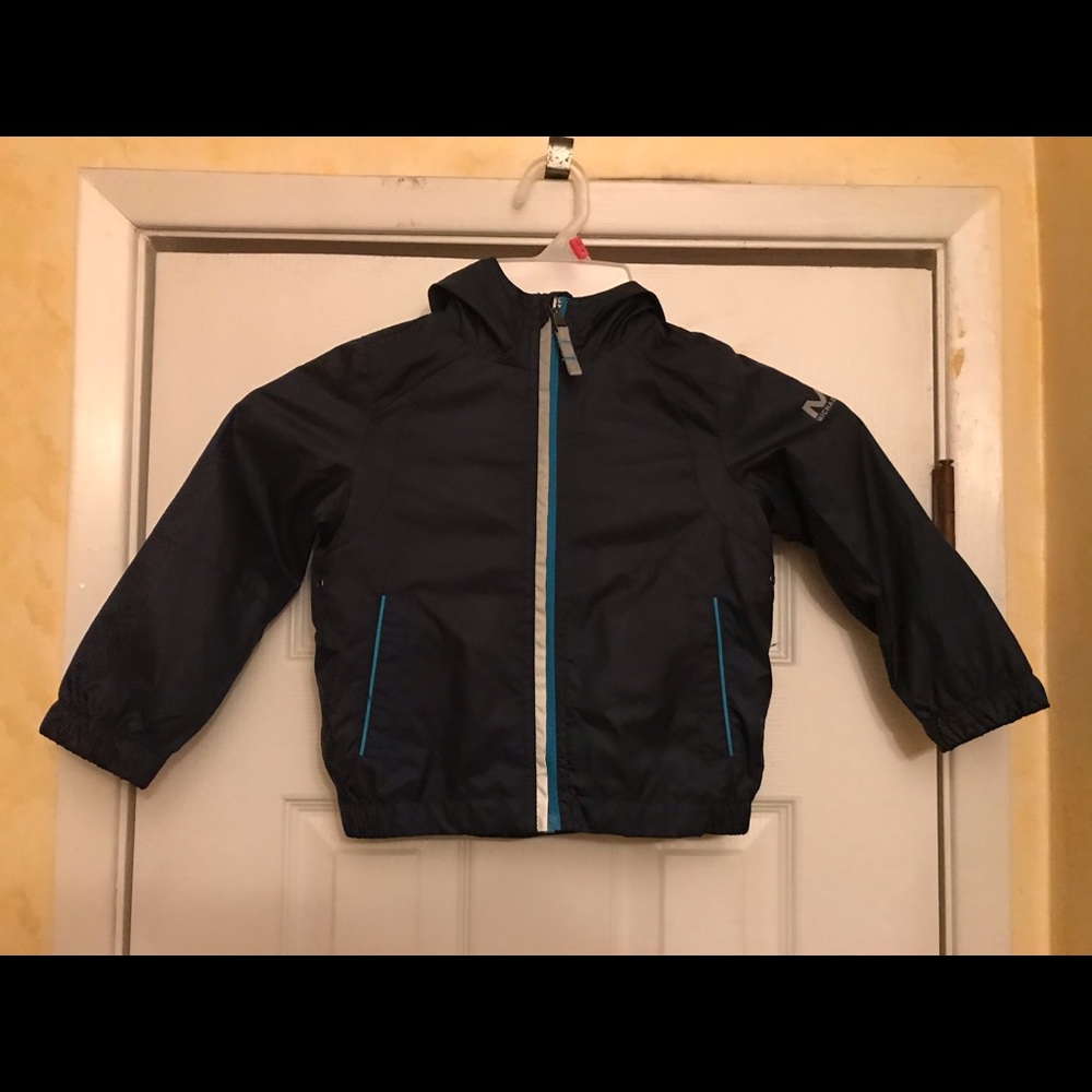 Michael Kors Blue Kids Rain Jacket.